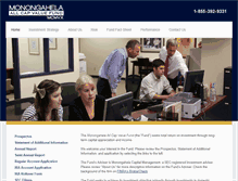 Tablet Screenshot of moncapfund.com